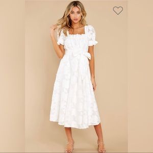 Red Dress Boutique White Lace Dress